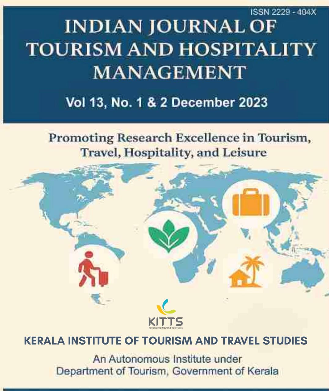 Indian Journal of Tourism and Hospitality Management