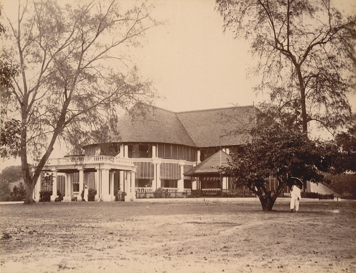 Old photograph of the KITTS building